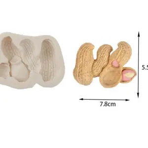 Groundnut Silicone Mould for Fondant, Chocolate & Cake Decoration