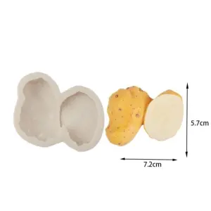 Potato Silicone Mould for Fondant, Chocolate & Cake Decoration