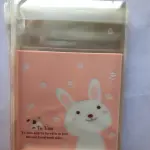 Cute white Teddy pink 100pcs Cookie Candy Sleeve