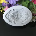 European Retro Rose Photo Frame Silicone Mould for Fondant, Chocolate & DIY Crafts