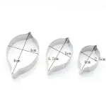 3 Size of Jasmine Petal Cutter Set Flower Cutters Cake Decorating Gumpaste Flower