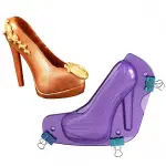 3D High Heel Shoe Polycarbonate Chocolate Mould