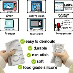 11 Cavity Angel Wings & Cross Silicone Mould for Fondant, Chocolate, Resin & Clay