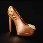 3D High Heel Shoe Polycarbonate Chocolate Mould
