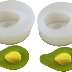 3D Avocado Silicone Mould for Cake Decoration, Candle & Chocolate Silicone Mold for Candy