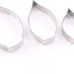 Stainless Steel Calla Lily Flower Cutter Set for Fondant & Gumpaste - 3 Pcs