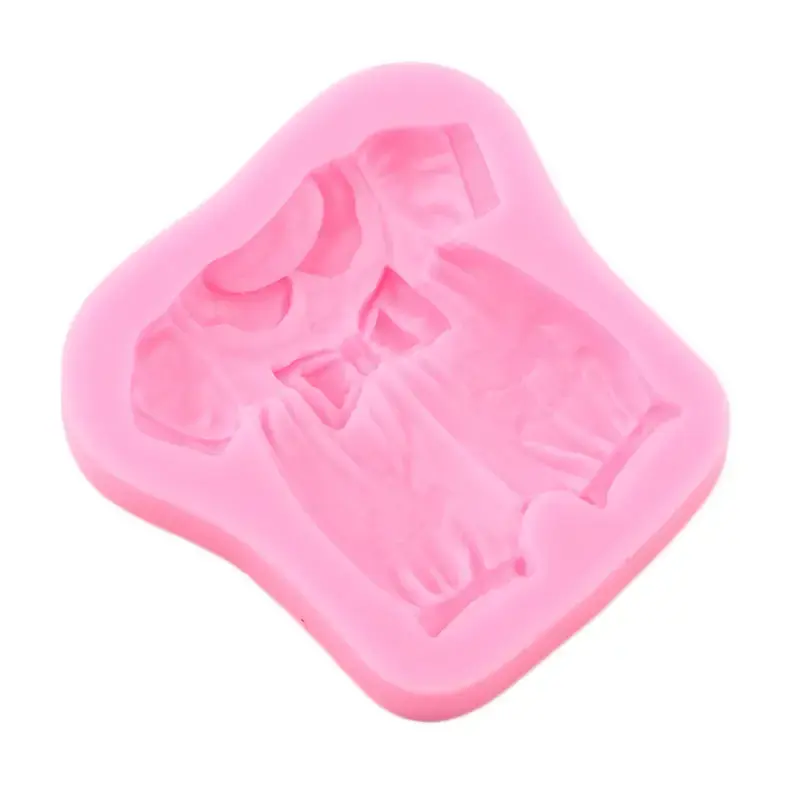 Toddlers Clothes baby shower,new born Silicone Mould