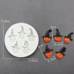Witch pumpkin Fondant Mold