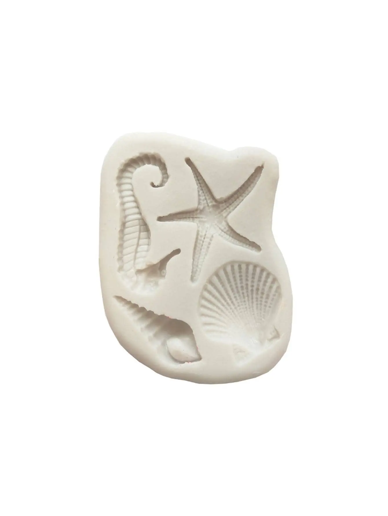 Starfish & Shell Silicone fondant Mold
