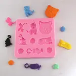 Scary cat Halloween theme