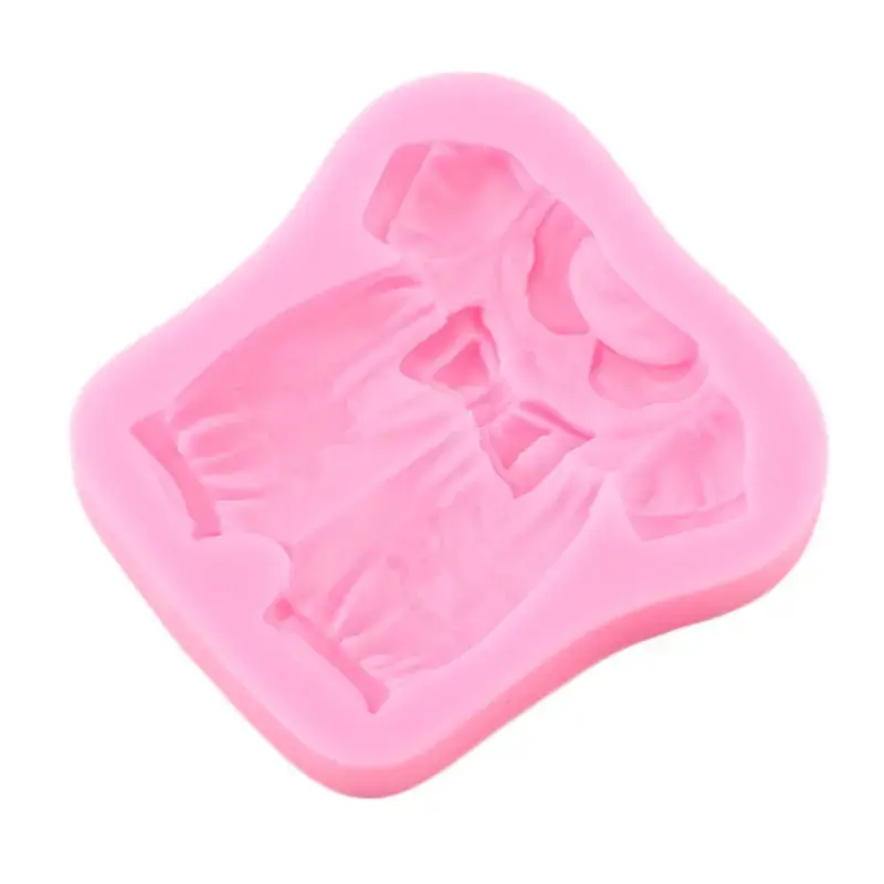 Toddlers Clothes baby shower,new born Silicone Mould