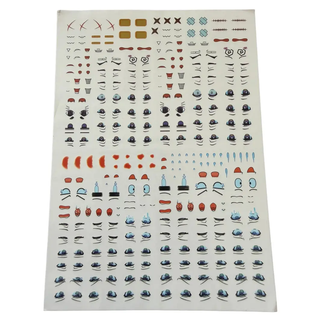 3D Eyes Stickers for Face Moulds | Self-Adhesive Doll Eyes Decals for Fondant, Clay & DIY Crafts