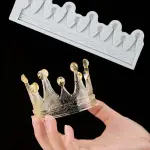 3D Crown Design Marzipan Silicone Mould