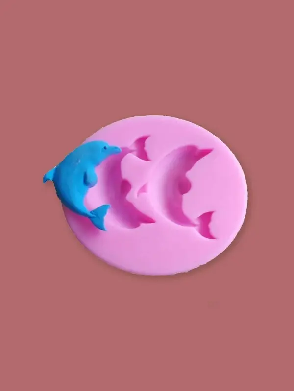 Dolphin Silicone Fondant mold