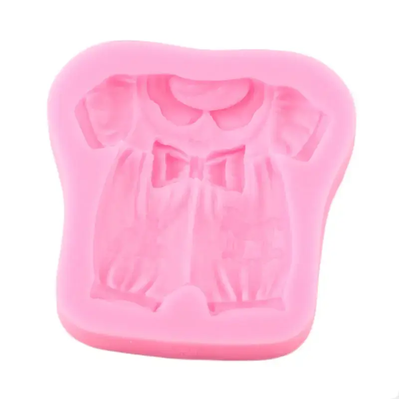 Toddlers Clothes baby shower,new born Silicone Mould