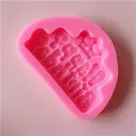Happy Birthday Crown & Candle Shaped Silicone Mould