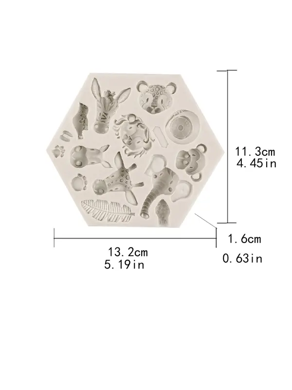 Animal Design DIY Silicone Mould