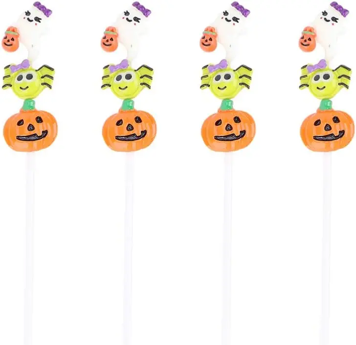 3 pcs Halloween cupcake topper