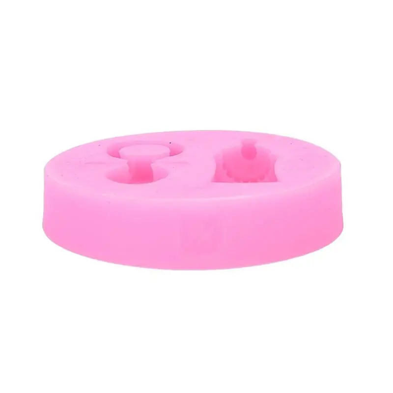 3D Fondant Cake Silicone Mould Candy Baby Bottle Silicone Fondant Mould Cake Decorating Baking Mold