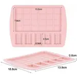 Chocolate slab with mini cholate bites silicone mould