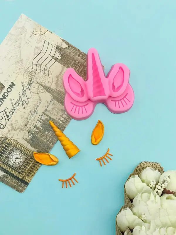Unicorn Design DIY Silicone Mould