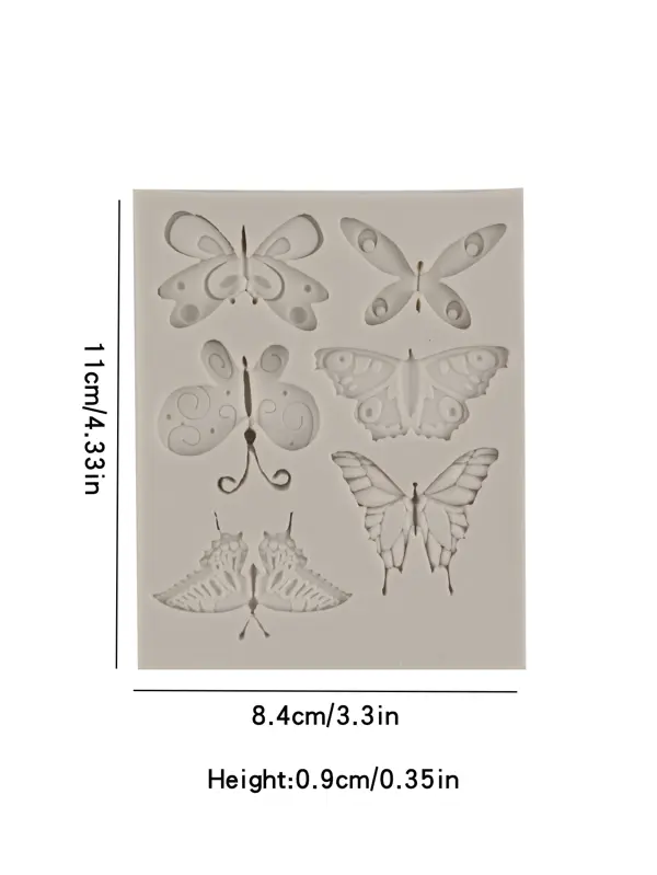Butterfly Design DIY Silicone Mould
