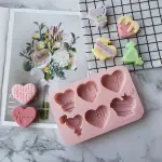 Silicone Chocolate Mold-Heart-Shaped Cake,Chocolate,soap,candle Making Mould