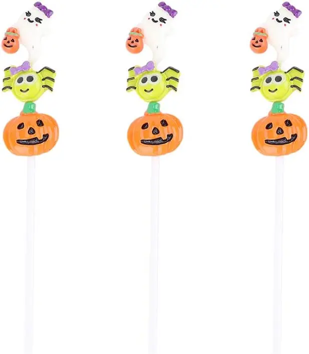 3 pcs Halloween cupcake topper