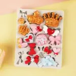 Creative Bow & Crown Design Multi-purpose Silicone Mould