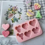 Silicone Chocolate Mold-Heart-Shaped Cake,Chocolate,soap,candle Making Mould