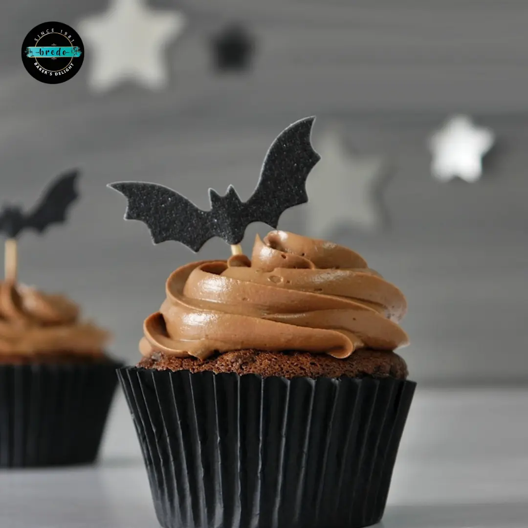 5 pcs Bat Halloween Cake Toppers