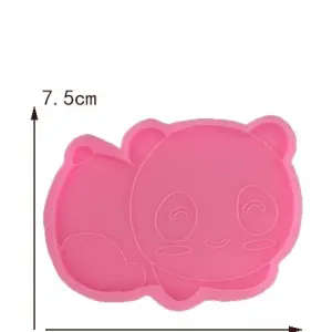 cute Panda lsilicone mould