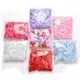 100/200pcs Romantic Sponge Satin Fabric Heart Petals Wedding Confetti Bed Table Heart Petals Wedding Valentine Decoration