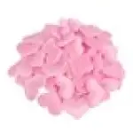 100/200pcs Romantic Sponge Satin Fabric Heart Petals Wedding Confetti Bed Table Heart Petals Wedding Valentine Decoration