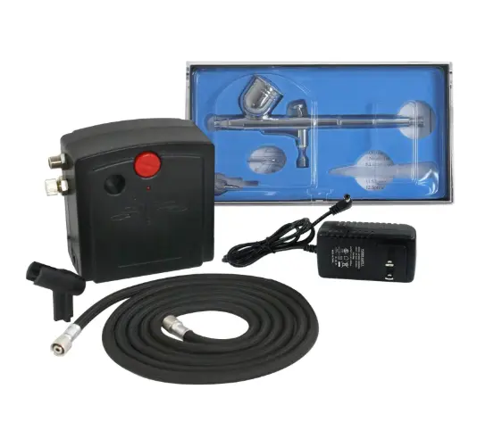 Air Compressor Airbrush Kit Airbrush Compressor Kit Dual Action Spray Air Brush