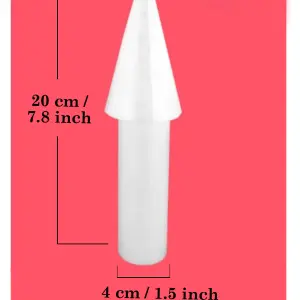 Castle Pillar Foam Square Cake Dummy ( Height 20 cm diameter 4 cm)