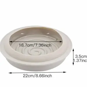 3D Round Spiral Entremet Silicone Mould