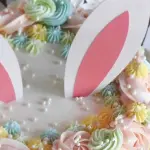 Rabbit theme set Cake Topper