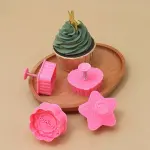 4pcs Cookie Cutter plunger set
