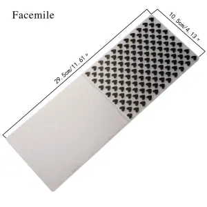 Mini Heart Impression Mat for Cake Decorating