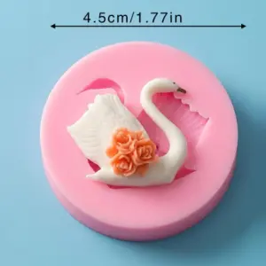 Swan Silicone Fondant Mould Style 1
