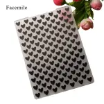Mini Heart Impression Mat for Cake Decorating