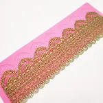 crown shaped Lace Silicone Cake Fondant Border Mould