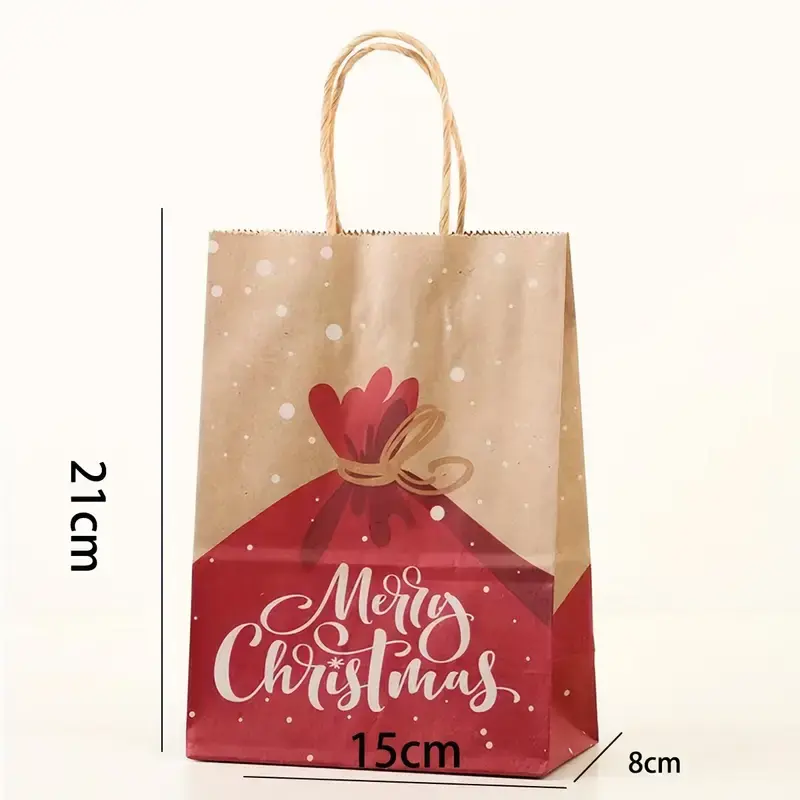 1 Pcs Merry Christmas gift bag