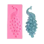 Peacock Bird Silicone Fondant Mould
