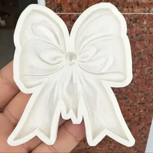 Baroque Vintage Bow Silicone Fondant Mould for Cake Decor