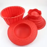 Jumbo Cupcake Shape Silicone Cake Mould