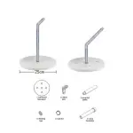 Cake Pouring Kit Anti Gravity Cake Support Structure for Easy Gravity Defying Cakes Frame