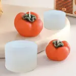3D PERSIMMON FONDANT SILICONE MOuld (medium)