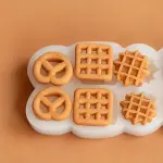4 pcs ice cream and candy design cutter plunger set